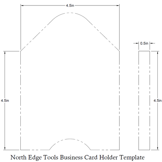 Leather wallet template drawing 