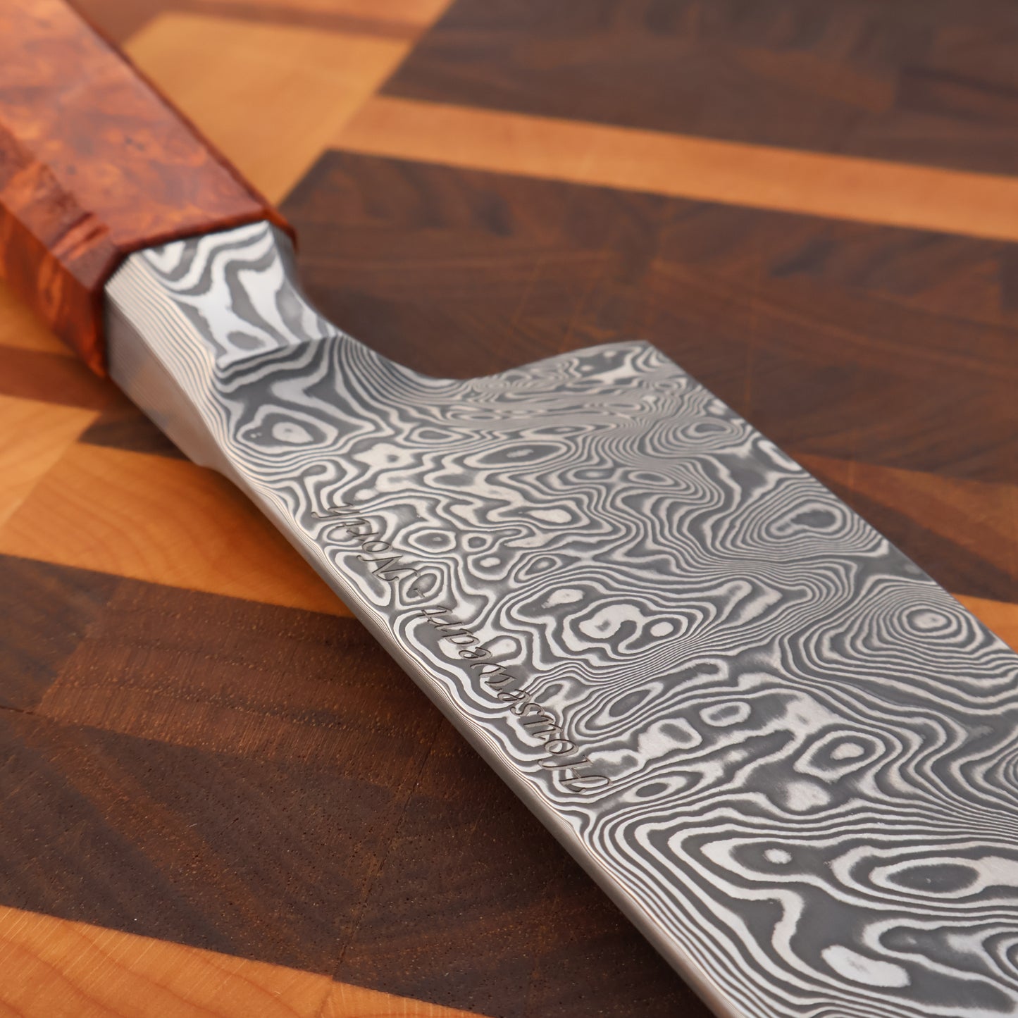 Stainless Steel Damascus Chef