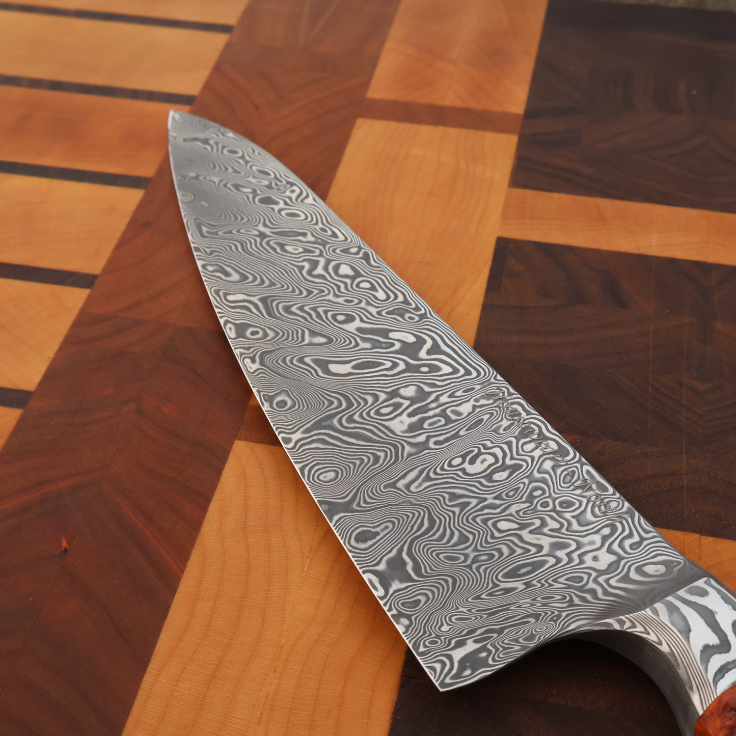 Stainless Steel Damascus Chef