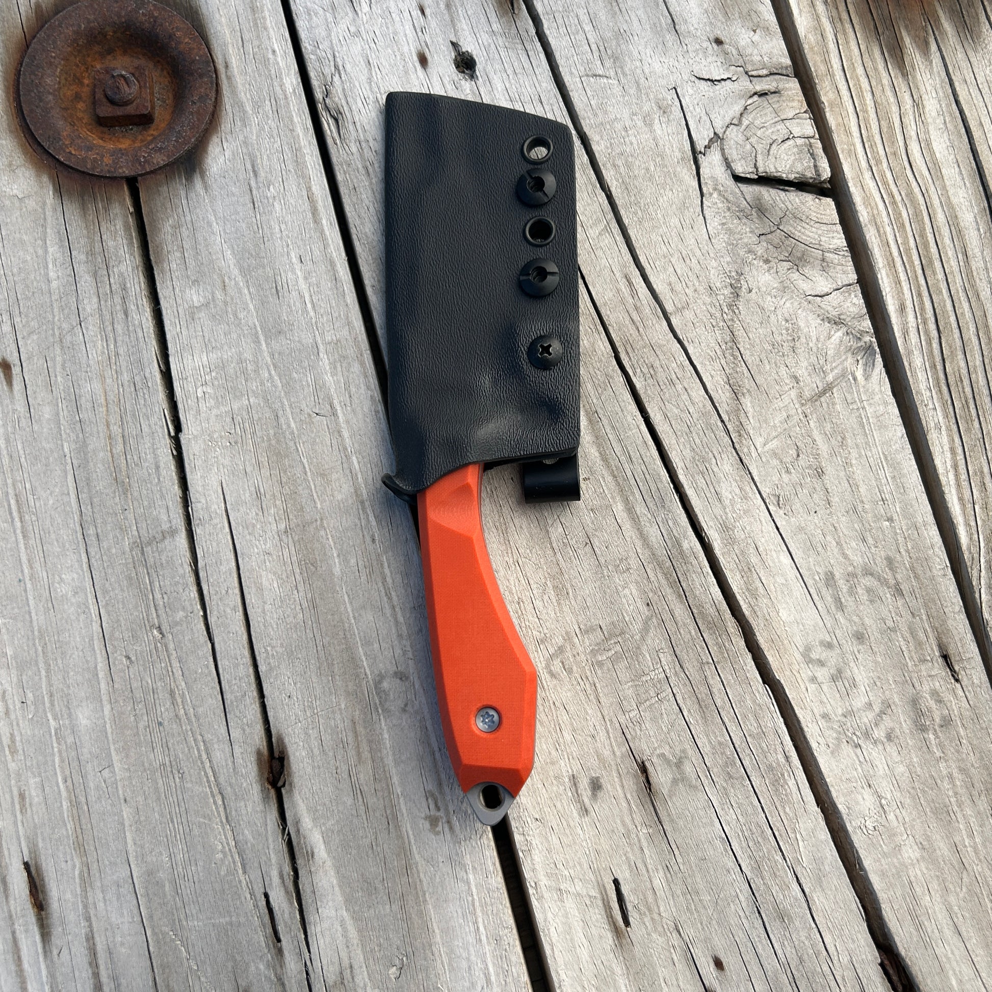 Blade in kydex sheath 